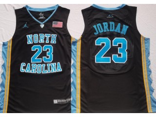 North Carolina Tar Heels #23 Michael Jordan Black Jersey