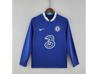 Chelsea 2022-23 Blue Home Long Sleeve Jersey
