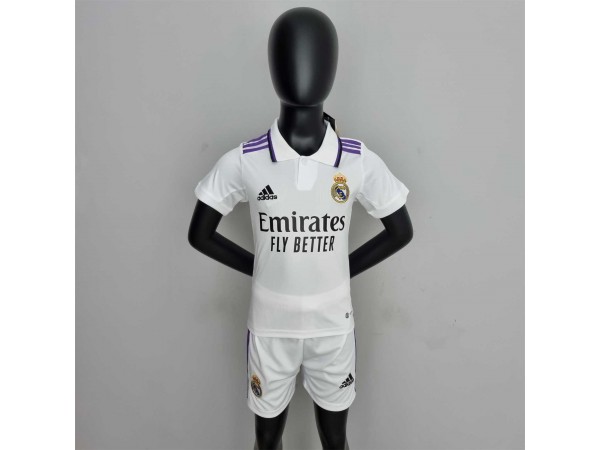 Real Madrid 2022-23 Home Jersey-White
