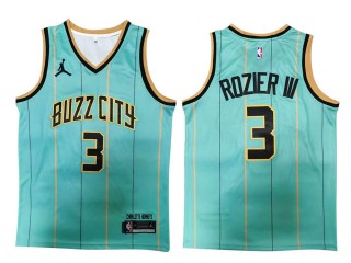Charlotte Hornets #3 Terry Rozier Green City Edition Jersey