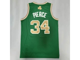 M&N Boston Celtics #34 Paul Pierce 2007/08 St. Patrick's Swingman Jersey