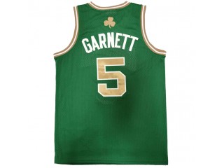 M&N Boston Celtics #5 Kevin Garnett 2007/08 St. Patrick's Swingman Jersey