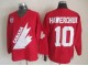 1991 Canada Cup Team Canada #10 Dale Hawerchuk CCM Vintage Jersey - Red/White