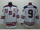 2010 Winter Olympics Team USA #9 Zach Parise CCM Vintage Jersey - Navy/White