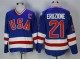 1980 Winter Olympics Team USA #21 Mike Eruzione CCM Vintage Jersey - Blue/White