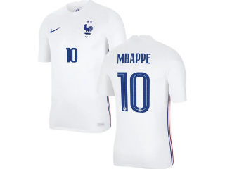France #10 Mbappe Away Soccer Jersey