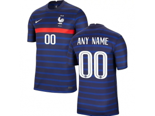 France Home Soccer Custom Jersey