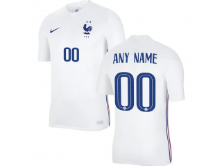 France Away Soccer Custom Jersey