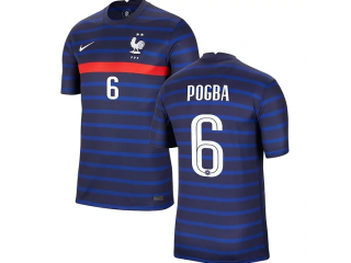 France #6 Pogba Home Soccer Jersey