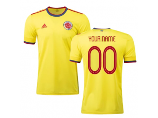 Colombia Home Soccer Custom Jersey