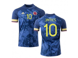 Colombia #10 James Rodriguez Away Soccer Jersey