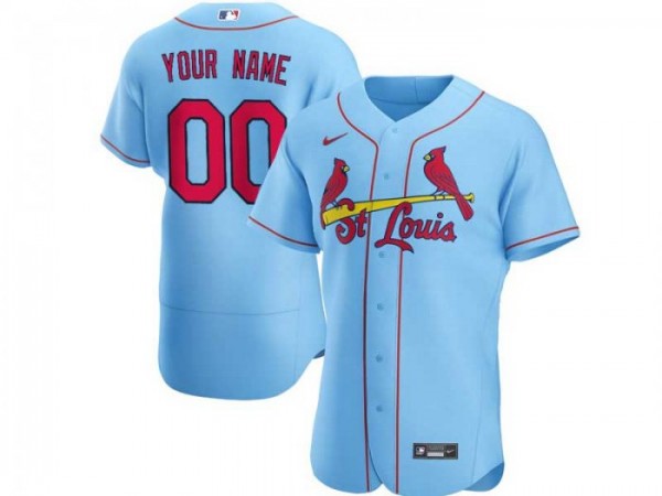 Custom St. Louis Cardinals Flex Base Jersey