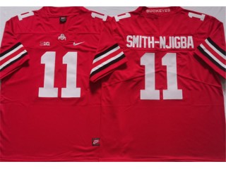 Ohio State Buckeyes #11 Jaxon Smith-Njigba Red College Jersey