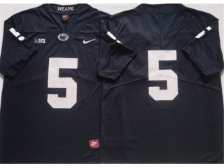 Penn State Nittany Lions #5 Navy Football Jersey