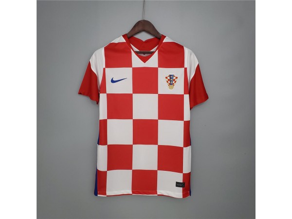 Croatia Blank Home Soccer Jersey