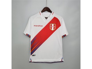 Peru Blank Home Soccer Jersey