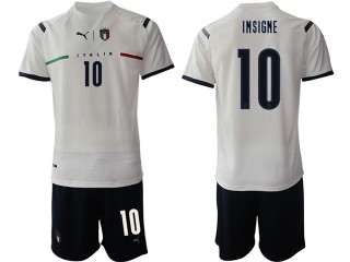 Italy #10 Insigne Away Soccer Jersey