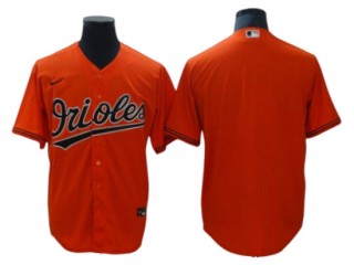Baltimore Orioles Blank Orange Cool Base Jersey