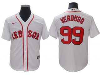 Boston Red Sox #99 Alex Verdugo White Home Cool Base Jersey