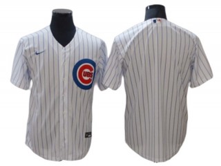 Chicago Cubs Blank White Home Cool Base Jersey