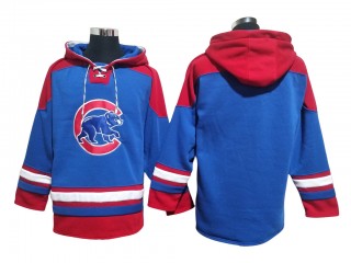 Chicago Cubs Blue Pullover Hoodie