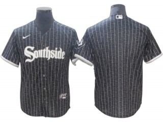 Chicago White Sox Blank Black City Connect Cool Base Jersey