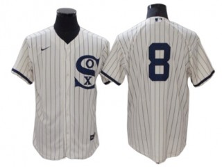 Chicago White Sox #8 Bo Jackson White Field of Dreams Cool Base Jersey