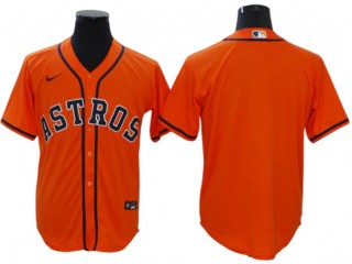 Houston Astros Blank Orange Alternate Cool Base Jersey
