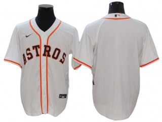 Houston Astros Blank White Home Cool Base Jersey