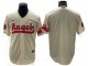 Los Angeles Angels Blank Cream City Connect Cool Base Jersey