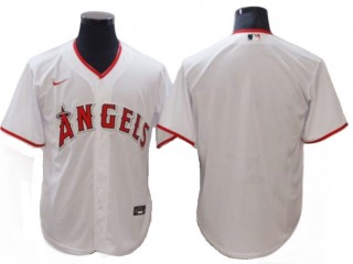 Los Angeles Angels Blank White Home Cool Base Jersey