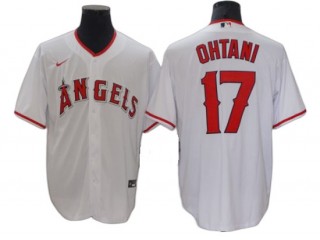 Los Angeles Angels #17 Shohei Ohtani White Home Cool Base Jersey