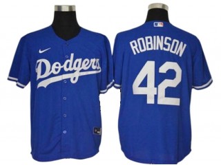 Los Angeles Dodgers #42 Jackie Robinson Royal Alternate Cool Base Jersey