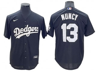 Los Angeles Dodgers #13 Max Muncy Black Cool Base Jersey