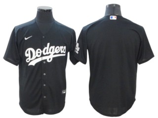 Los Angeles Dodgers Blank Black Cool Base Jersey