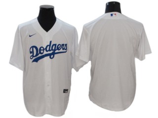 Los Angeles Dodgers Blank White Home Cool Base Jersey