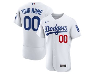 Custom Los Angeles Dodgers Flex Base Jersey - Royal/Gray/White