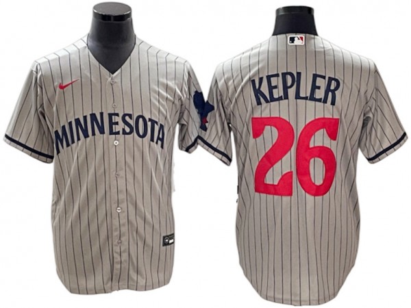 Minnesota Twins #26 Max Kepler Gray 2023 Cool Base Jersey