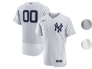 Custom New York Yankees Flex Base Jersey