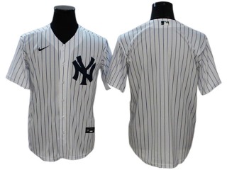 New York Yankees Blank White Cool Base Jersey