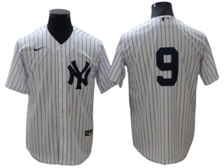 New York Yankees #9 Roger Maris White Home Cool Base Jersey