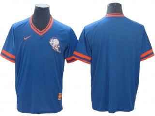 New York Mets Blank Light Blue Cooperstown Collection Legend Jersey