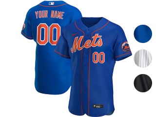 Custom New York Mets Flex Base Jersey