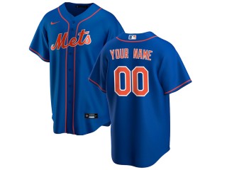 Custom New York Mets Cool Base Jersey