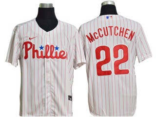 Philadelphia Phillies #22 Andrew McCutchen White Home Cool Base Jersey