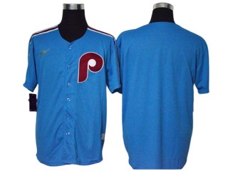 Philadelphia Phillies Blank Light Blue Cooperstown Collection Jersey