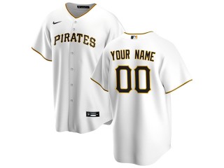 Custom Pittsburgh Pirates Cool Base Jersey