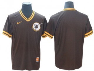 San Diego Padres Blank Brown Cooperstown Collection Legend Jersey