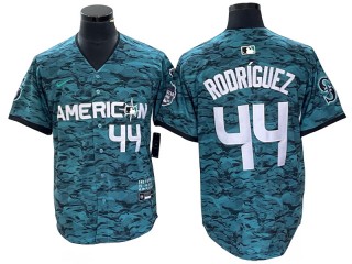 American League #44 Julio Rodriguez Teal 2023 MLB All-Star Game Limited Jersey