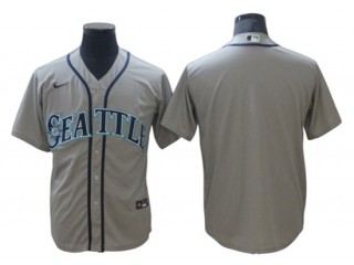 Seattle Mariners Blank Gray Road Cool Base Jersey